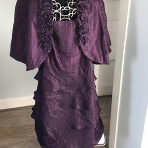 R&M Richards Cocktail, mother of bride dress 16w